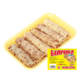 Блинчики с мясом