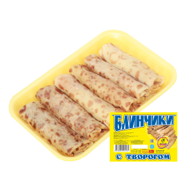 Блинчики с творогом