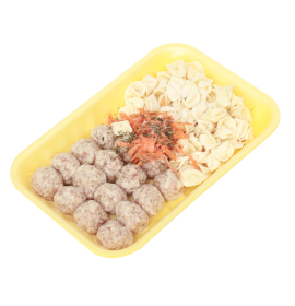 Фрикадельки с галушками